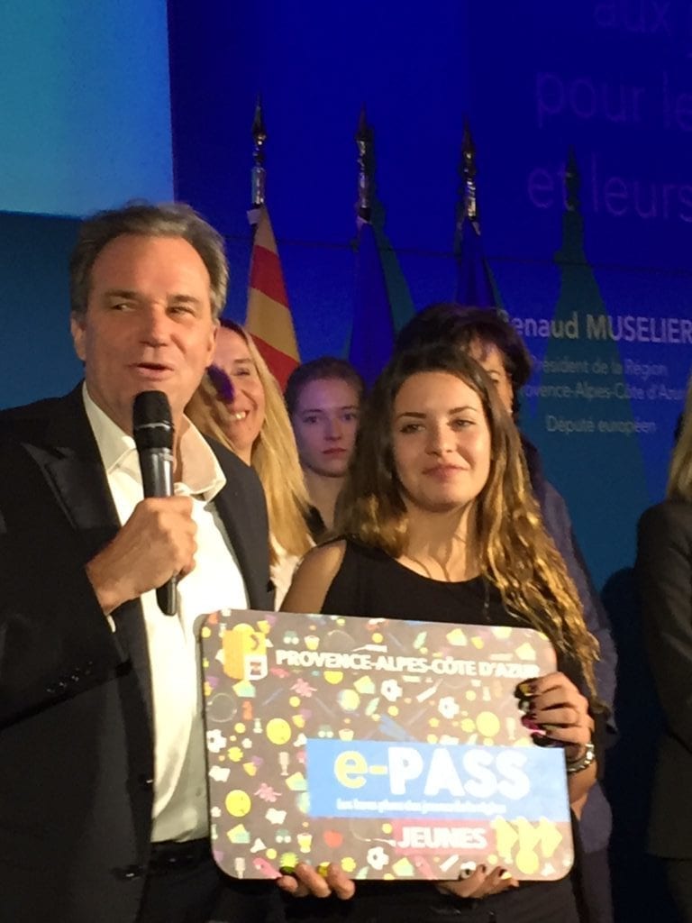 photo de la soirée de lancement e-PASS jeunes avec Renaud MUSELIER