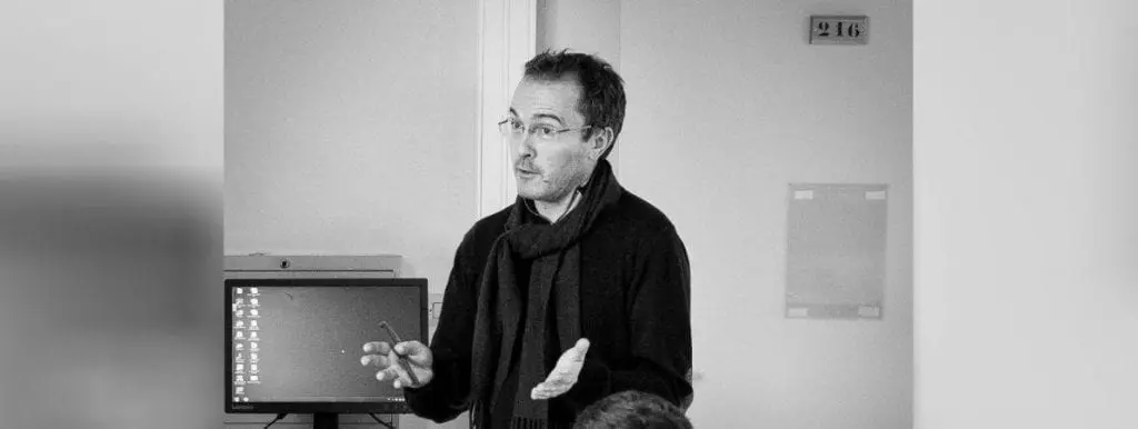 Samuel Paty en classe