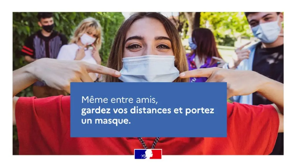 Campagne pour le port du masque