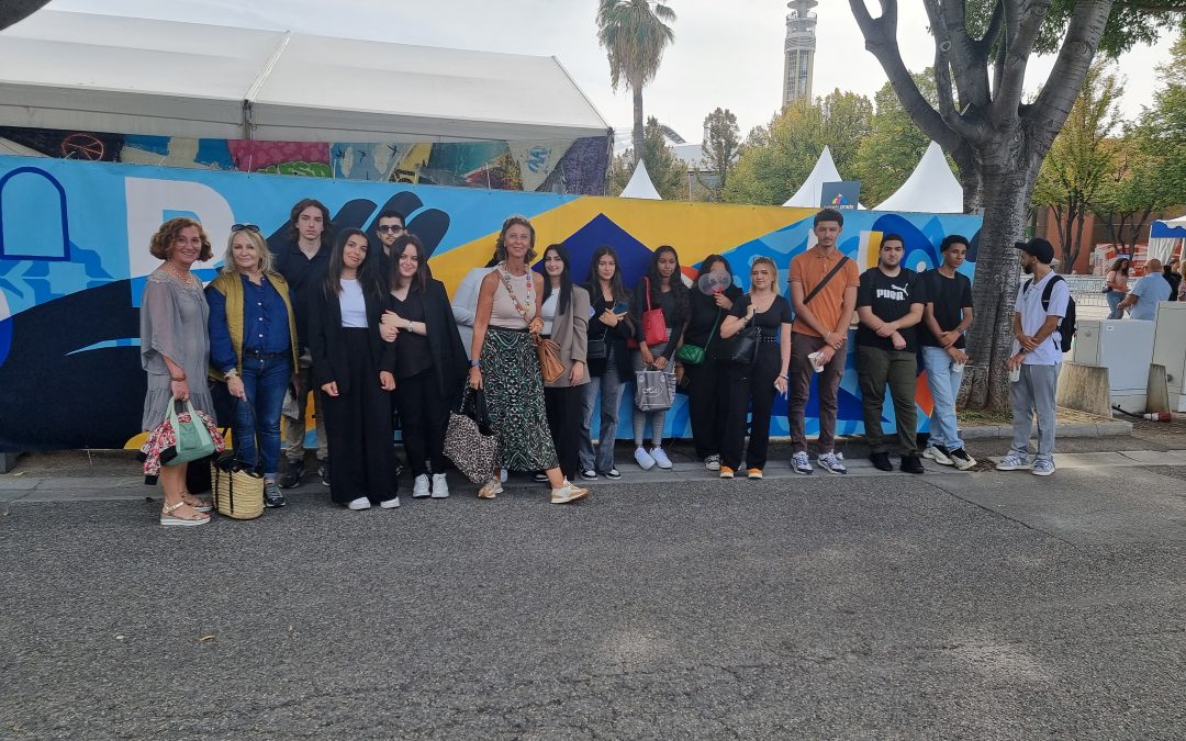 Les 1ère BTS SAM à la FOIRE de Marseille